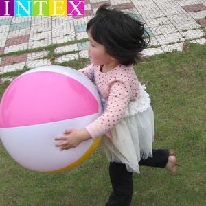 儿童游戏沙滩球幼儿园小孩游泳充气玩具宝宝超大海洋球成人海滩球