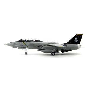 AMER 美国海军F-14A雄猫战斗机骷髅头中队 F14成品飞机模型1/100