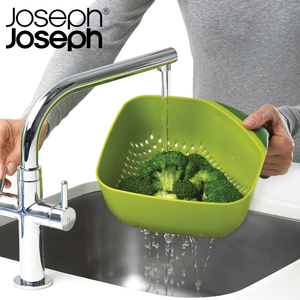 英国进口Joseph 厨房滤水器轻盈沥水盆洗水果篮耐高温防滑洗菜盆