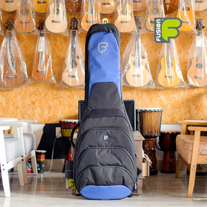 英国品牌Fusion琴包贝斯琴盒加厚防水容纳大琴包双肩旅行背包