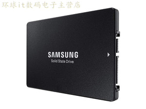 Samsung 三星PM1643a 7.68T 7680GB SAS 固态MZILT7T6HALA-00007