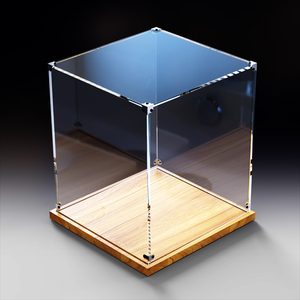 可定制亚克力高透明展示盒手办高达乐高收纳盒积木模型盒防尘罩子