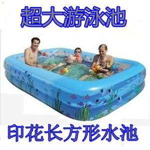 盈泰加厚充气气垫游泳池家庭超大号冲气儿童戏水池钓鱼池成人特件