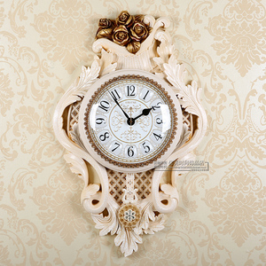 欧式挂钟大号客厅钟表欧美静音石英钟现代挂墙丽盛创意时钟创意表