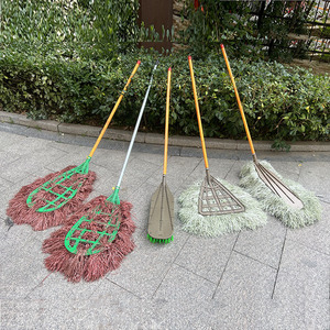 家用户外大扫把竹子扫帚扫院子塑料大号马路扫环卫物业笤帚加长杆
