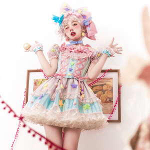 【现货】樱姬lolita原创设计正版砂糖魔法op洛丽塔轻lo公主连衣裙
