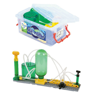 台湾智高gigo 气压水动气压水缸 科学实验科技小制作儿童组装玩具