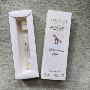 高冷香 Gucci 古驰炼金系列 绯夜幕香水小样1.5ML 清苦药感甜木质