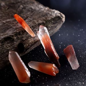 红水晶红兔毛水晶原石水晶矿标原石水晶柱原料矿石水晶标本