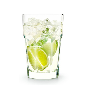 家用客厅透明玻璃水杯 必胜客杯子 超大加厚喝酒玻璃杯 ins果汁杯