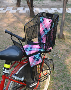 自行车山地单车电动瓶车小孩宝宝婴儿童安全后置加大座椅加长脚踏