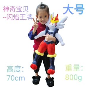 闪焰王牌神奇宝贝口袋妖怪精灵宝可梦订做设计加工毛绒玩具吉祥物