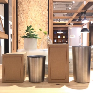 MUJI 无印良品 不锈钢厚平底杯 不锈钢保温保冷马克杯 保温杯汤罐