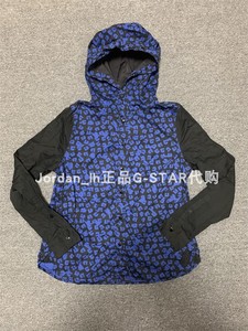 GStar专柜正品 93250C.5936.858 女款小LOGO图案薄连帽夹克