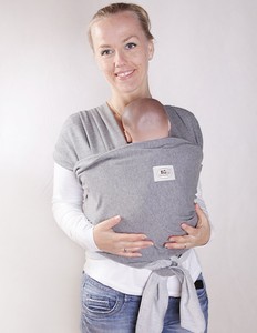 德国PAPA双向弹力宝宝背巾背带双肩受力多用法哺乳背带婴儿背