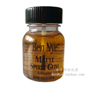 美国BN影视化妆  进口酒精戏剧胶水 粘贴面具 头套 伤疤零件29ml