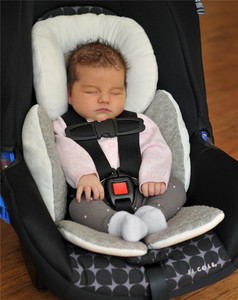 出口婴儿推车汽车安全座椅餐车 摇篮全身垫头部保护靠垫双面 包邮