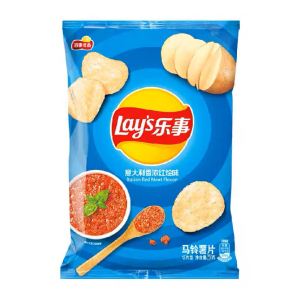 Lay’s/乐事薯片意大利香浓红烩味70克×1袋零食小吃休闲食品 1件