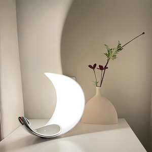 LuceplanCurl月亮灯台灯客厅床头灯卧室轻奢氛围灯设计师夜灯充电