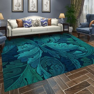 客厅地毯茶几毯现代简约北欧家用房间沙发卧室床边垫长方形定制