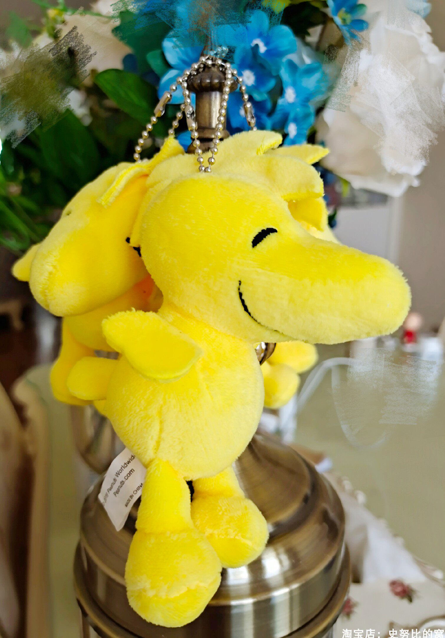 原单史努比好友糊涂塌客挂件毛绒挂件装饰