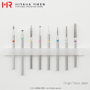 日本Miyama美甲学院 打磨机通用打磨头 老师新推口袋钻石磨头系列
