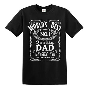 Worlds Best Dad No.1 Men T-Shirts Gift Dad Father's Day Tee