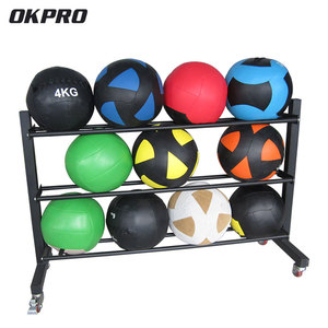 健身房专用药球架子男士私教商用体育用品健身器材墙球重力球架子