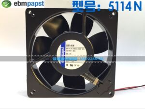 TYP 5114N/8 24V 395mA 9.5W 135*135*38MM原装德国PAPST散热风扇