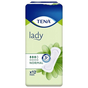 英国TENA添宁 超厚卫生巾成人纸尿片日用12片 原装进口