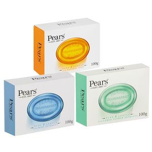 英国Pears 梨牌香皂100g原装进口 绿黄蓝 3款任选 百年品牌
