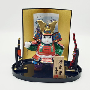 日本原装进口陶瓷日式风格精致工艺品辉彩若舞者套装礼盒桌面摆件