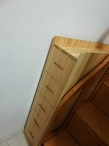 新品定做实木床头柜夹缝柜储物窄柜沙发边角柜卧室客厅收纳柜松木