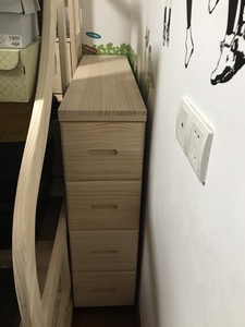 定做角沙发松上边客窄柜卧室抽屉柜式收纳小户型厅实木夹缝柜子置
