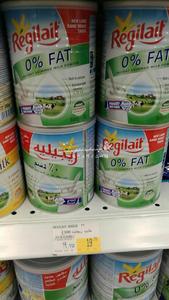 迪拜进口 法国瑞记Regilait维他命高钙脱脂奶粉300g 零脂肪