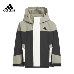 Adidas阿迪达斯童装24新款男运动夹克潮流时尚舒适男童JE8644