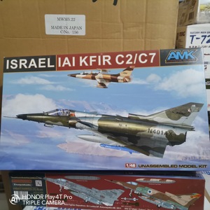 AMK拼装飞机 88001-A 1/48以色列幼狮战机 IAI Kfir C2/C7