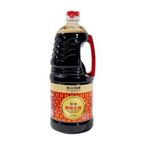 包邮珠江桥精酿鲜味生抽1.9L黄豆酿造酱油出口老品牌