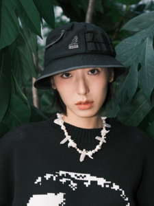 kangol Waxed Utility Bucket袋鼠春夏蜡染工装风平顶渔夫帽盆帽