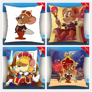 猫和老鼠游戏3sss国王杰瑞黑桃帝国征服者王抱枕头被周边手办摆件