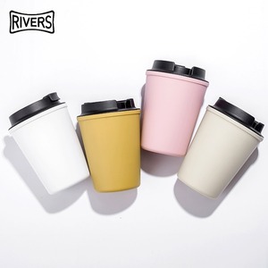 日本Rivers sleek 随行杯 随手杯 密封防漏水 创意咖啡杯双层防烫