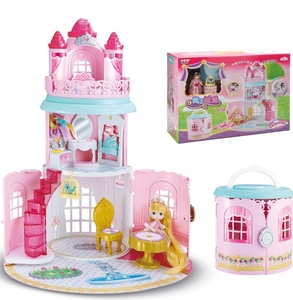 儿童玩具小女孩子萌宝过家家公主别墅豪宅洋娃娃梦幻城堡生日礼物