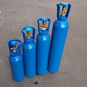 供应国标4升8升10升氧气瓶 全新无缝钢瓶焊接专用工业气罐