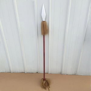 原始人兵器木棒印第安野人矛cos演出表演武器万圣节道具儿童玩具