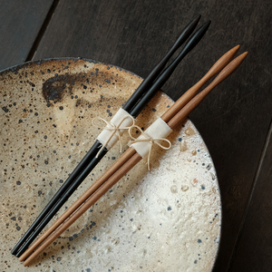 堂上燕手工柚木檀木筷子日式家用实木一人一筷便携高档抗菌防霉