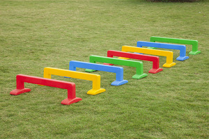 幼儿园平衡体育用品小朋友儿童塑料加厚跨栏感统训练器材钻洞包邮