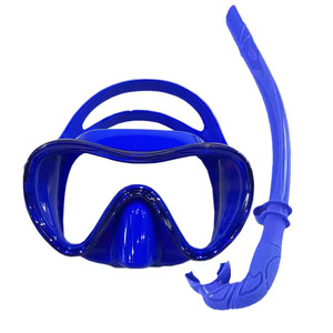 新款面镜自由潜水面镜水肺深潜面罩呼吸管浮潜装备大视野面镜男女