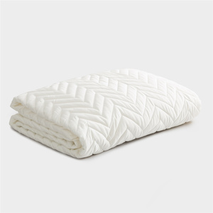 高端舒心DACRON纤维床护垫夹棉床笠式床褥保洁垫1.5/1.8m床垫