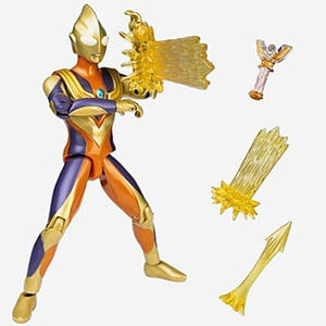 黄金闪耀迪迦奥特曼无限赛罗特利迦超可动人偶带武器光线手办玩具