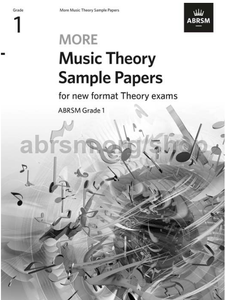 英皇考级乐理教材 线上考级乐理试题 乐理一级英文原版 More Music Theory Sample Papers